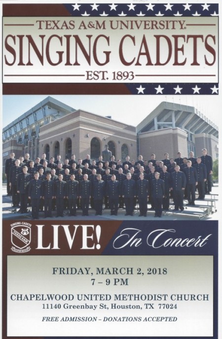 Texas A&M Singing Cadets in Concert