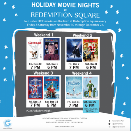 Holiday Movie Nights