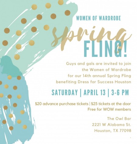 Women of Wardrobe Spring Fling Dress for Success Houston