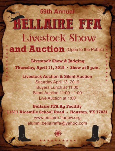 59th Annual Bellaire FFA and Livestock Show