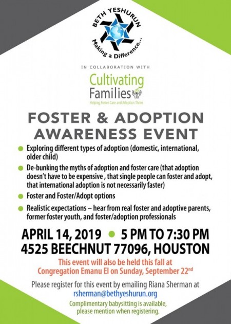Foster & Adoption Awareness Event