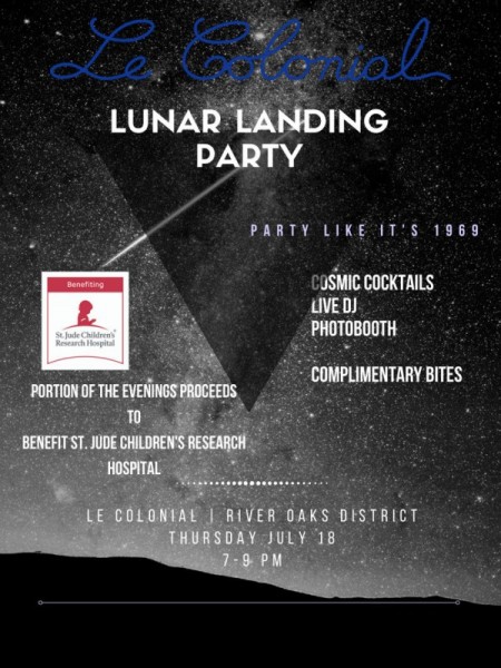 Le Colonial Lunar Landing Party