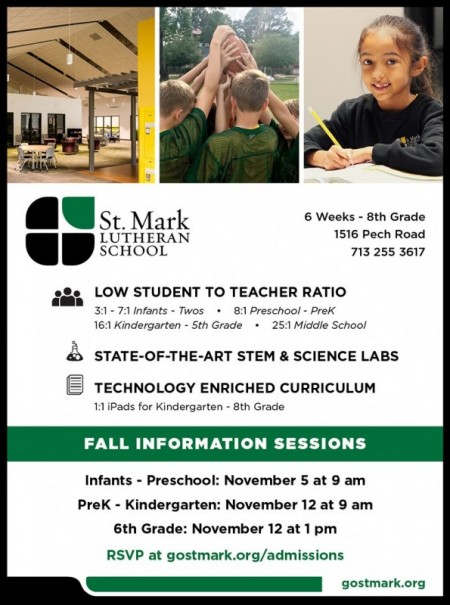 St. Mark Lutheran Church and School Open House