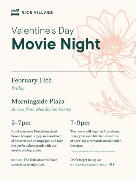 Rice Village Valentine's Party in the Plaza