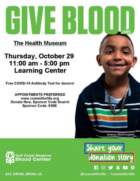 Blood Drive at The Health Museum