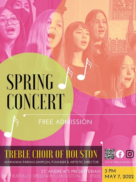 Treble Choir of Houston's Annual Spring Concert