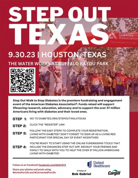 American Diabetes Association's Step Out Walk Houston