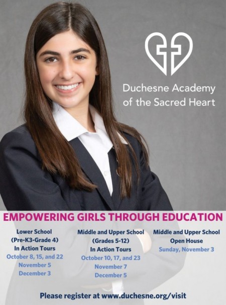 Duchesne Academy of the Sacred Heart Open House