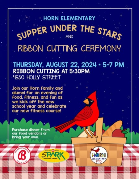 Horn Elementary Supper Under the Stars