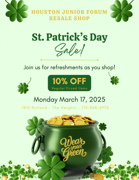 st patricks day houston heights