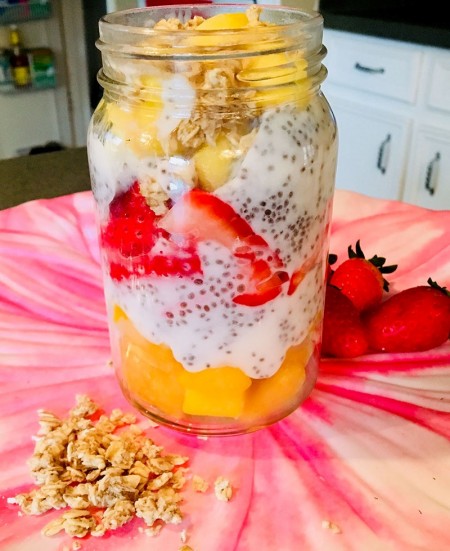 Tropical Chia Seed Pudding