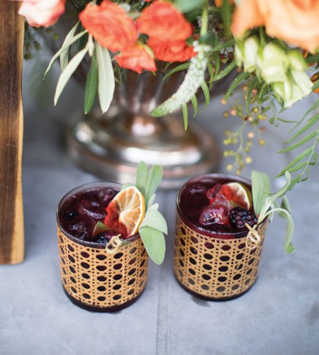 Kelli Bunch's Blackberry Sage Mocktail is a fun alcohol-free cocktail.