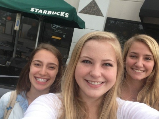 Buzz summer interns Alex Daily, Sarah Jane Knowlton, and Maddie Tebbe fuel up on coffee before interviewing Houstonians about the World Cup.