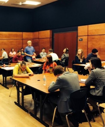 A chamber of Congressional debate.