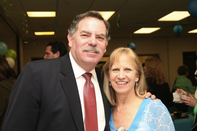 Mayor Dr. Phil Nauert and Jane Dembski.