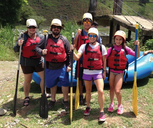 Whitewater rafting