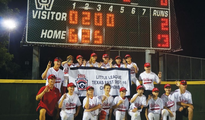 Bellaire Little League’s 12U baseball team 