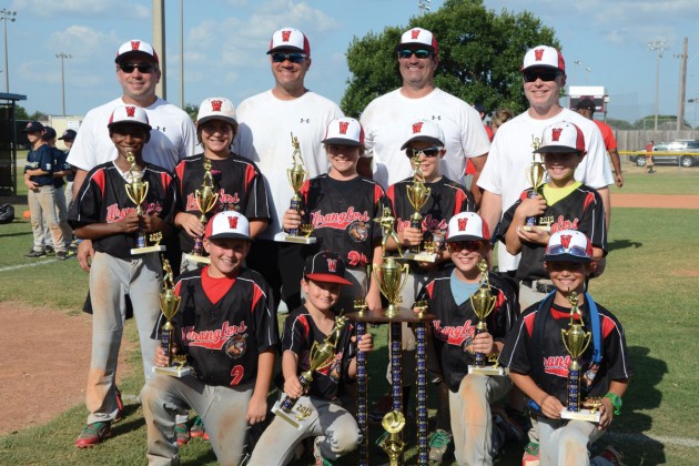 The West University Wranglers 9U Select baseball team