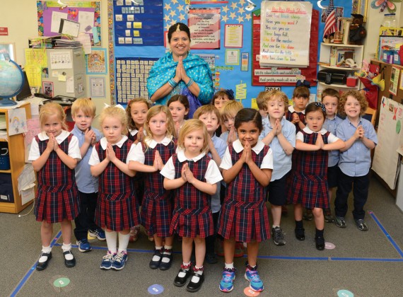 St. Mark’s Episcopal School Pre-K class