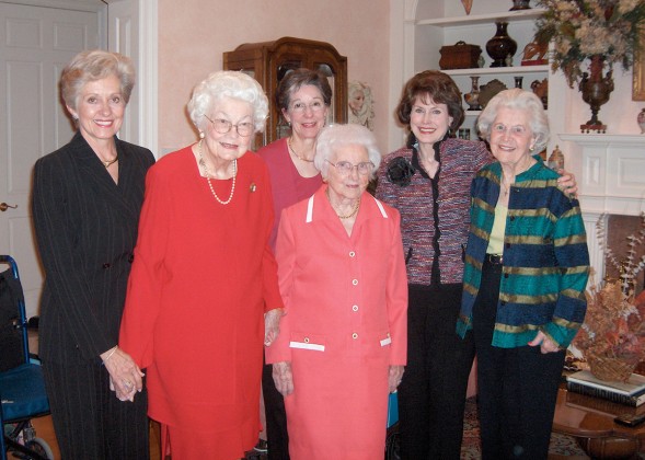 Gigi Shapiro, Lillian Illig, Anne Elmer, Mary Kent Stewart, Annette Duggan, Ava Lea Moody Gray