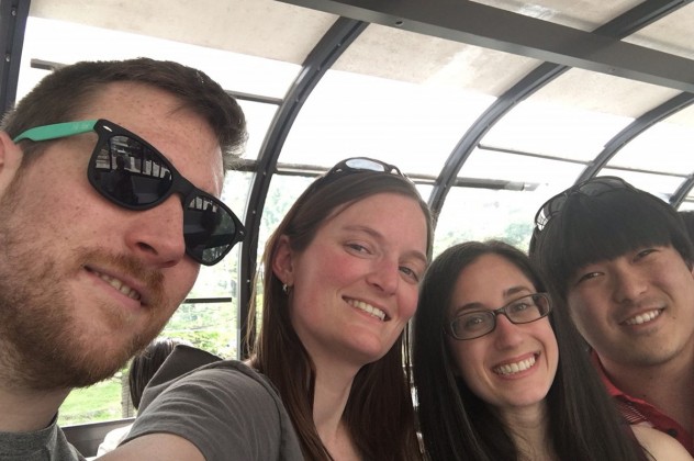 Selfie on the water taxi