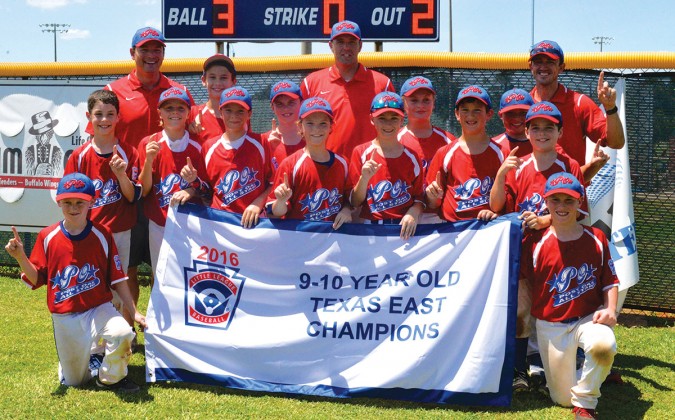 The Post Oak Little League 10U All Star team