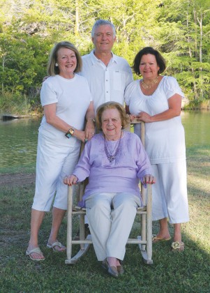 Mary Margaret Perry McDonald, Trish Chambers, David Perry, Jane Perry Porter