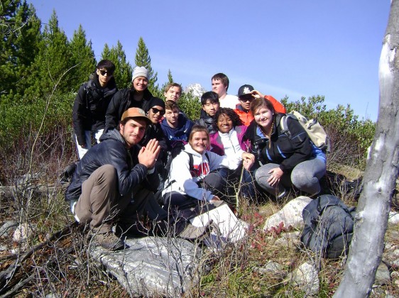 Class trip, group photo