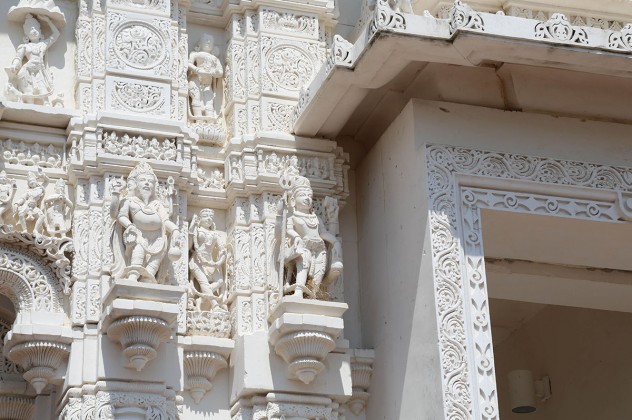 Carvings at the temple