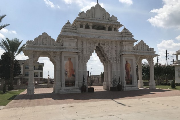 Temple gate