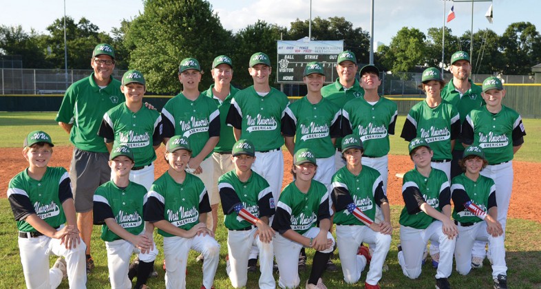 West University Little League’s American League 12-year-old All Stars