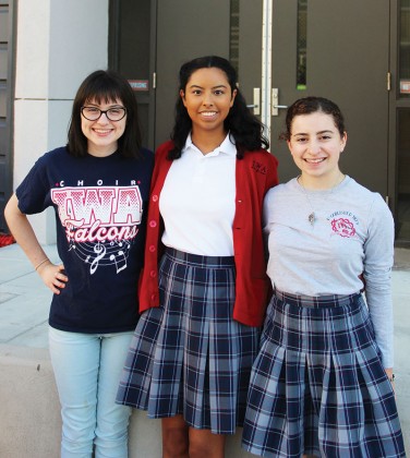 Susannah Wilson, Emily Marquines, Mary Boneno