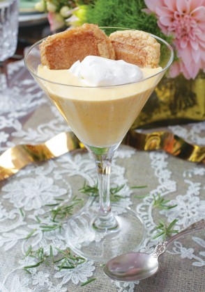 Pumpkin mousse