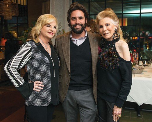 Kim Padgett, Sam Governale, Joan Schnitzer-Levy