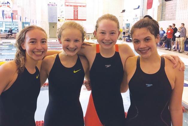 Lindsey Regan, Marie Walsh, Brynn Bond, Sofia DeMeo