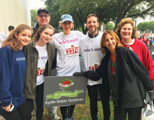 Jordan Guy, Hayley Selzer, Howard Schultz, Linda Lang, Scott Selzer, Elyse Schultz and Sara Brook