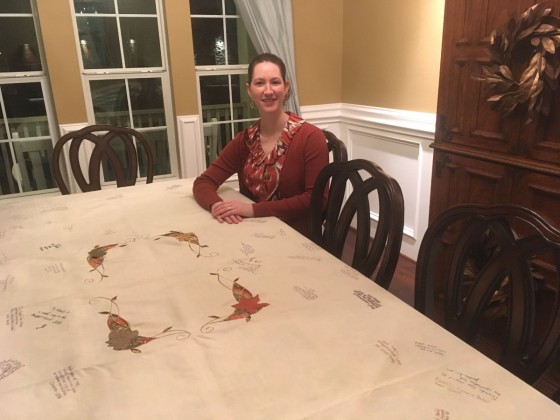Thanksgiving tablecloth