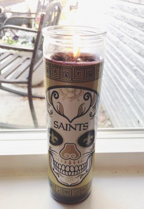 Saints prayer candles