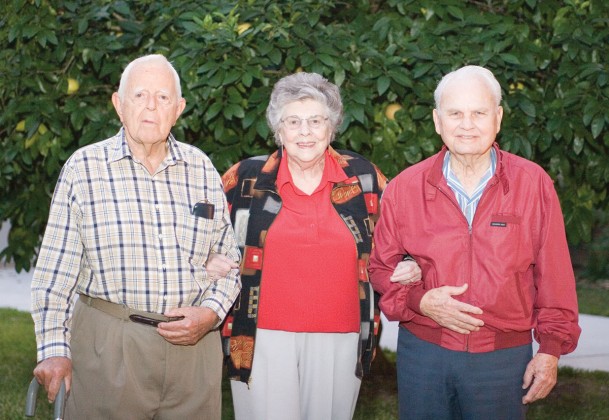 Jack Steets, Edith Hallas, and Terry Carter