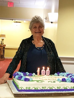Yolande Dauber's 100th birthday