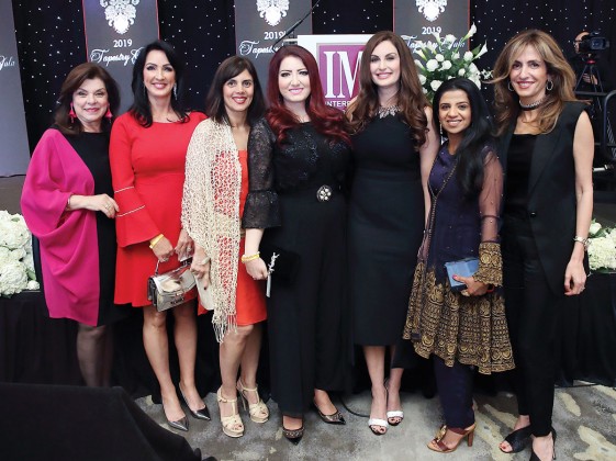 Laura Ward, Alicia Smith, Maryam Mireskandari, Dr. Yasmine Haddad, Brigitte Kalai, Farida Abjani and Sima Ladjevardian