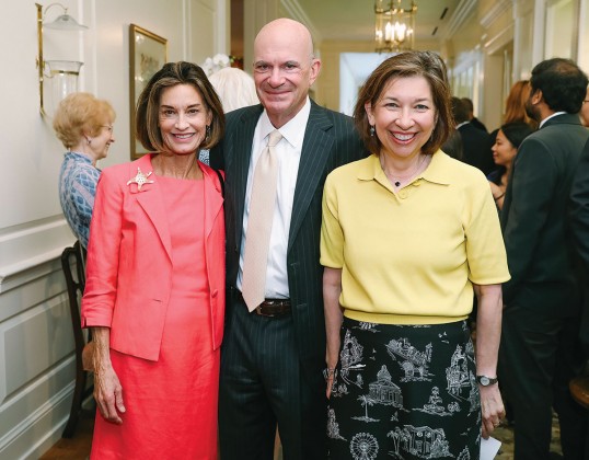 Madeleine Hussey, Mike Wilson and Lynn Kelly