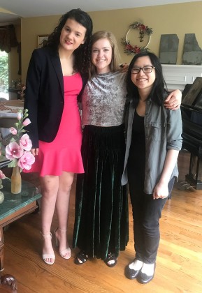 Mae Prator, Kylie Baker and Joy Chung