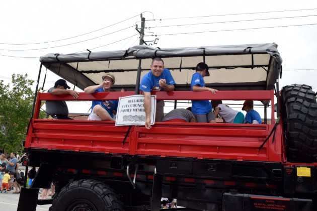 Bellaire City Council family member float