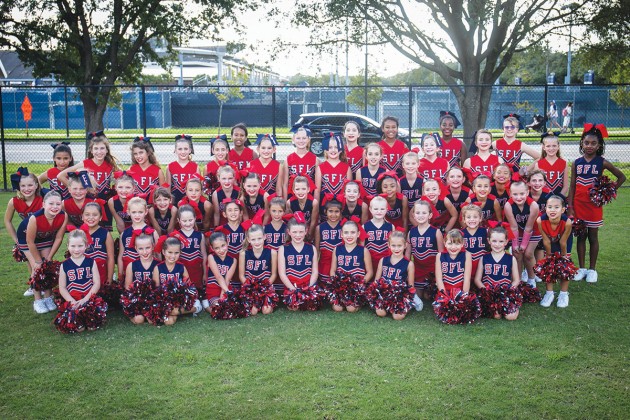 Southwest Football League (SFL) cheerleaders