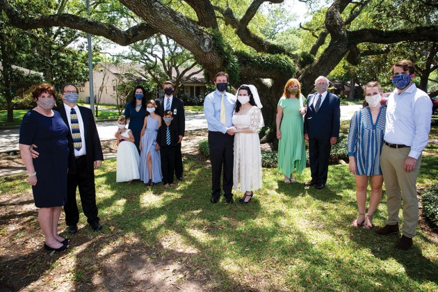 Backyard wedding