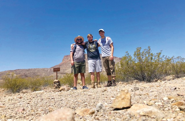 Jake Sylvester, Luke Cantrell and Jack Reichert