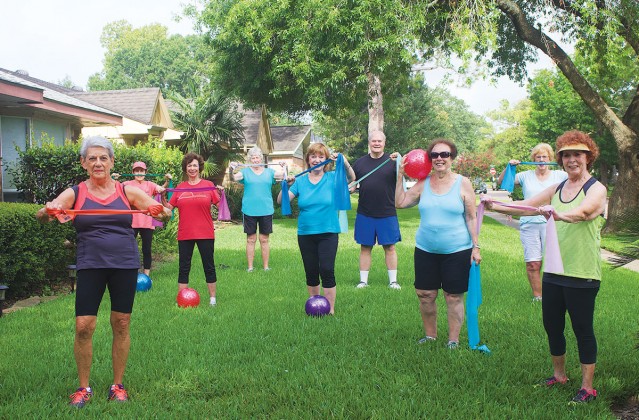 Annette Kapp, Laura Lempert, Harriet Newman, Arlene Estle, Rosemary Mulkey, Oren Mulkey, Marilyn Albert, Joan Voss, Barbara Dryer