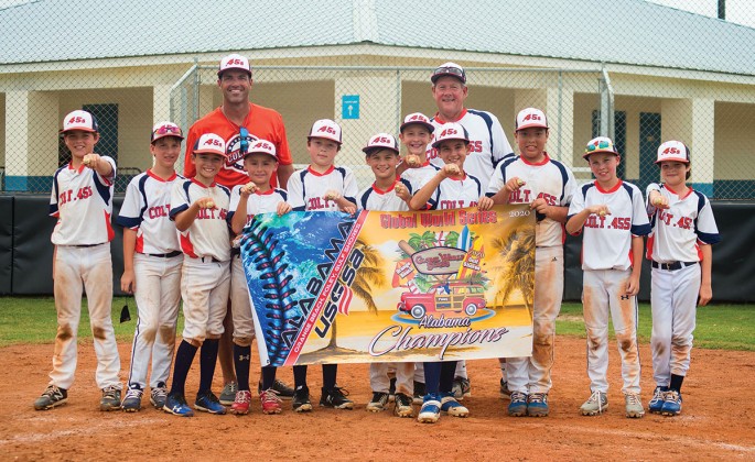 The Houston Colt .45s tournament baseball team