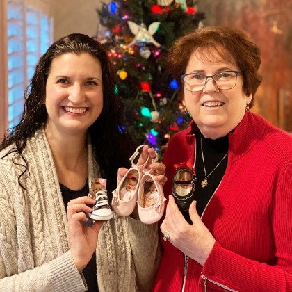 Baby Shoe Ornaments